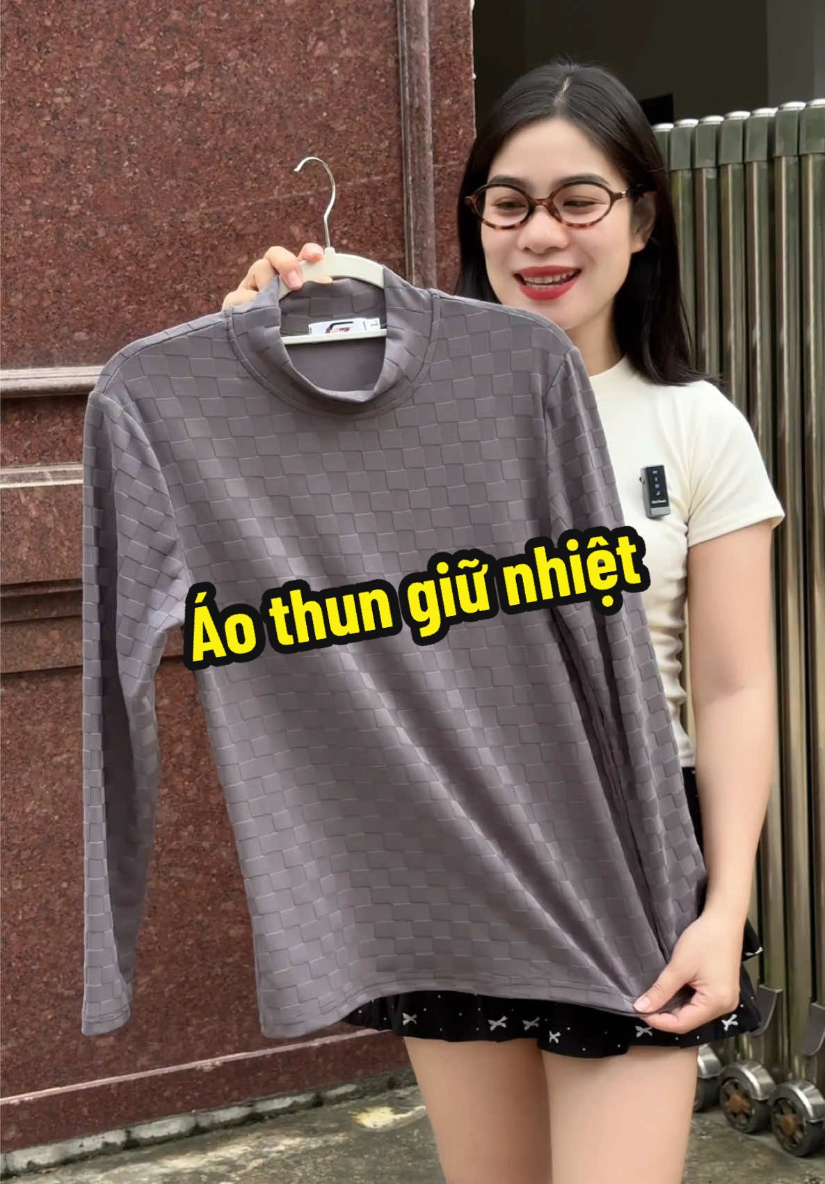 Áo thun đanh mịn, giữ nhiệt đỉnh luôn #xuhuong #thoitrangnam #aogiunhiet #aothundaitay 