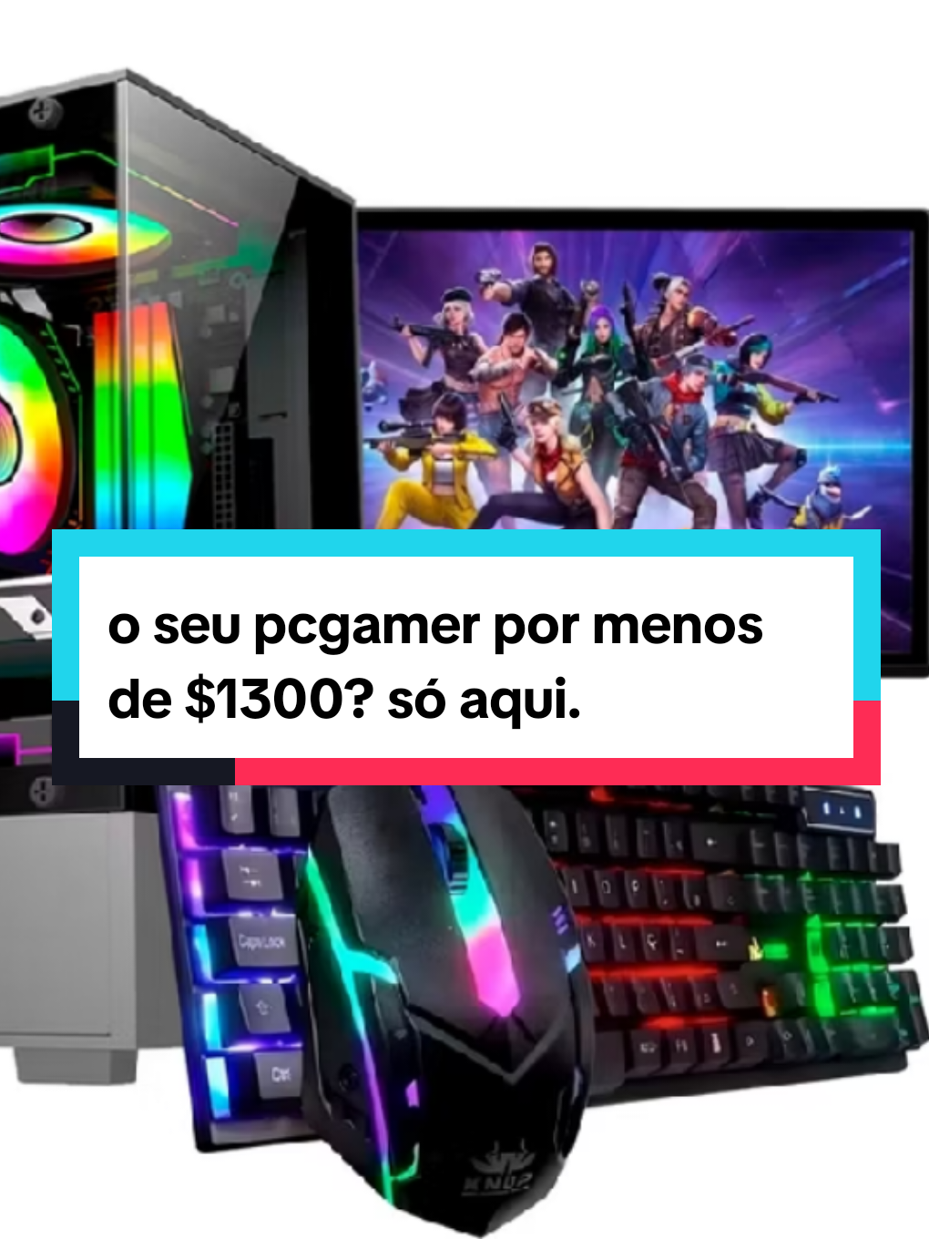 Computador Gamer Intel Core 15 16gb Ram SSD 120GB Gamer GT 610 + Monitor 15