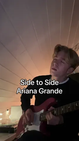 Side to side - @arianagrande 🕺#guitartok #arianagrande #guitarsolo 