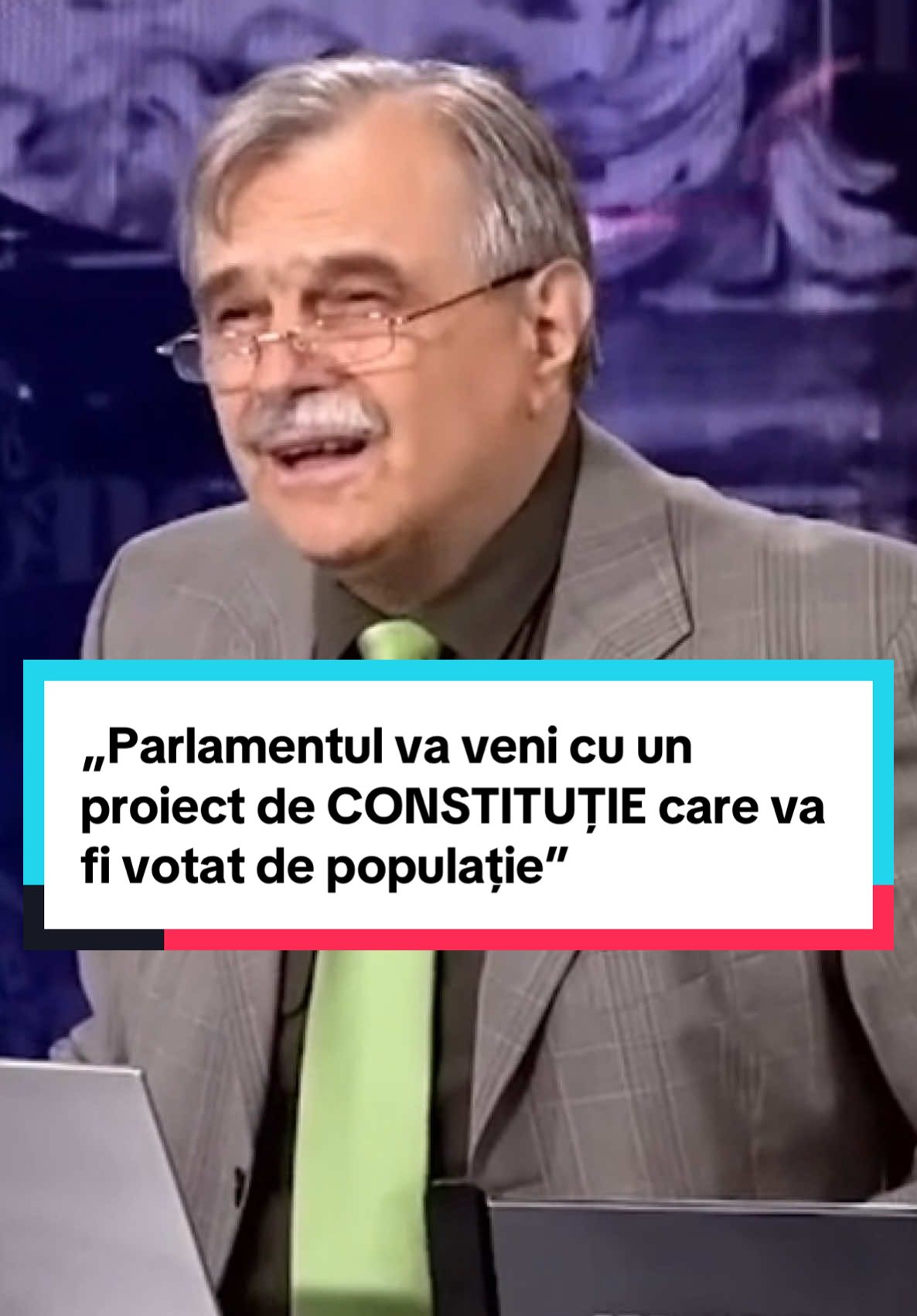 Marius Tucă Show, Valentin Stan: „Parlamentul va veni cu un proiect de CONSTITUȚIE care va fi votat de populație