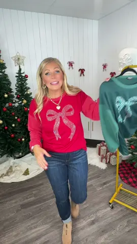 The most requested top is here! #christmasfashion #sizeinclusive #fyp #judybluedenim #judyblue 