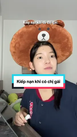 thằng em còn sợ chị hơn là sợ mẹ nữa =)))))) #qanhcamon                    #gelchammun #drpongvn