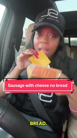 This happened at McDonald’s once before when I was getting a fish fillet without bread now I’m going to McDonald’s. I want a sausage with cheese and no bread McDonald’s I got questions. #mcdonalds #fyp 