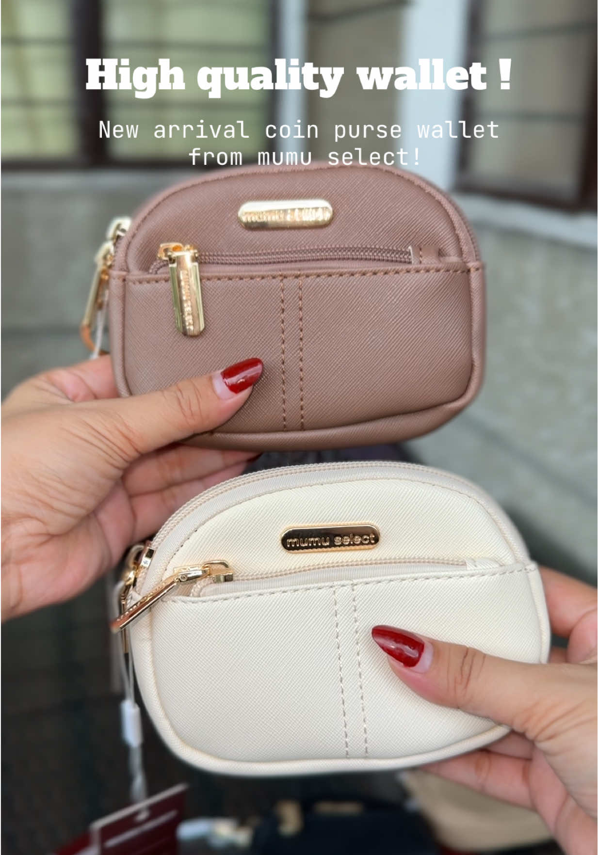 Mumu select wallet coin purse! #wallet #mumuselect #coinpurse #cardwallet 