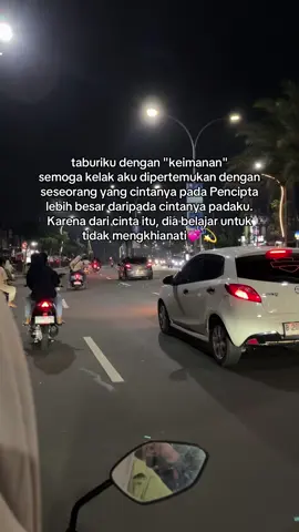 rasa cinta dan takut kepada sang Pencipta, itu segalanya💘