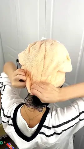 Combo 2 khăn quấn ủ tóc lau khô siêu tốc loại dày, khăn lau tóc gội đầu vải cotton mềm siêu thấm, mũ chùm tóc nhanh khô #khanquantoc #giadungthongminh #giadungtienich #xuhuong #trending 