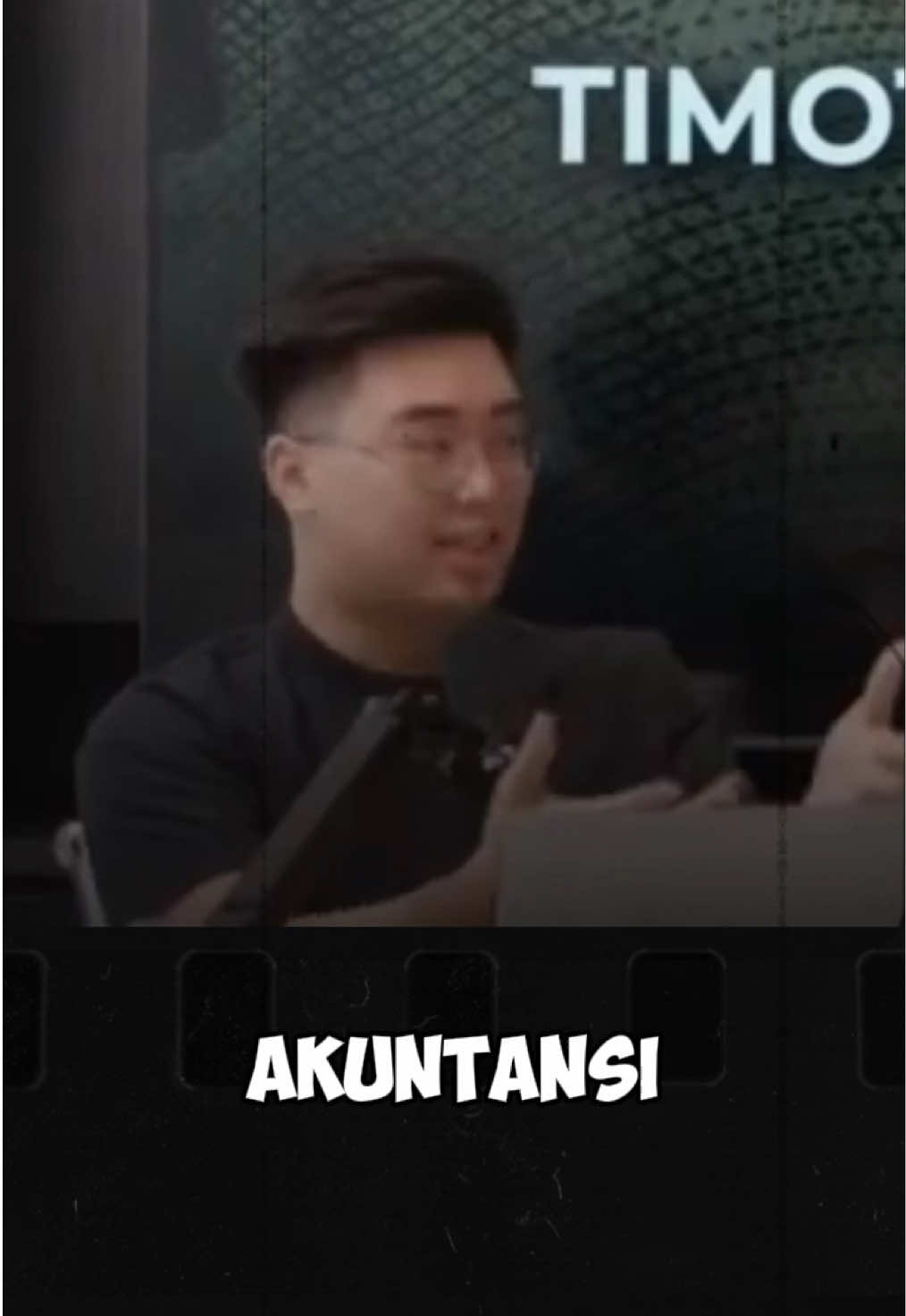 Bang Timothy Ronald pernah berkata, 