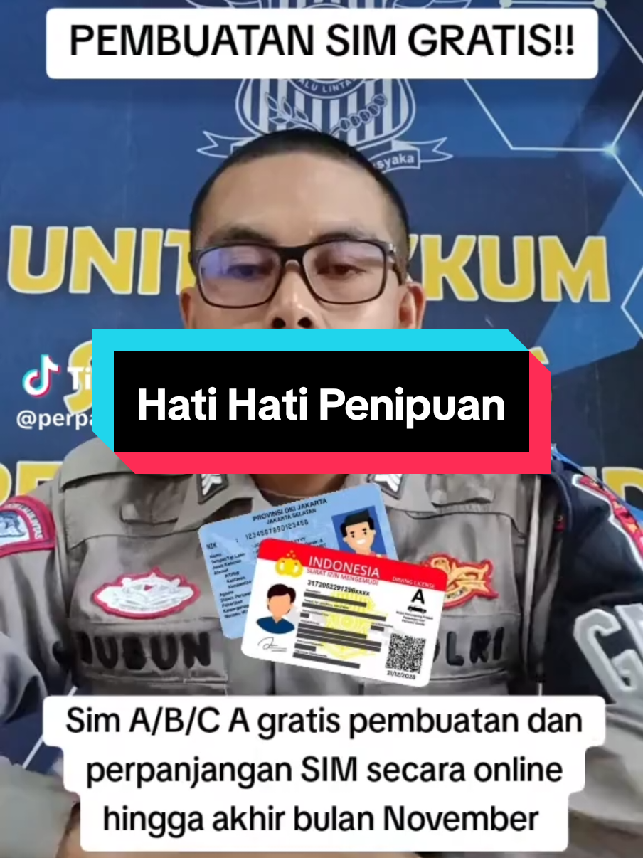 Hati hati penipuan temen temen #polisi #polisiindonesia #polisibaik 
