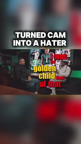 This is when Jalen Hurts turned Cam Newton into a generational hater 💀 #flyeaglesfly #gobirds #eaglesnation 