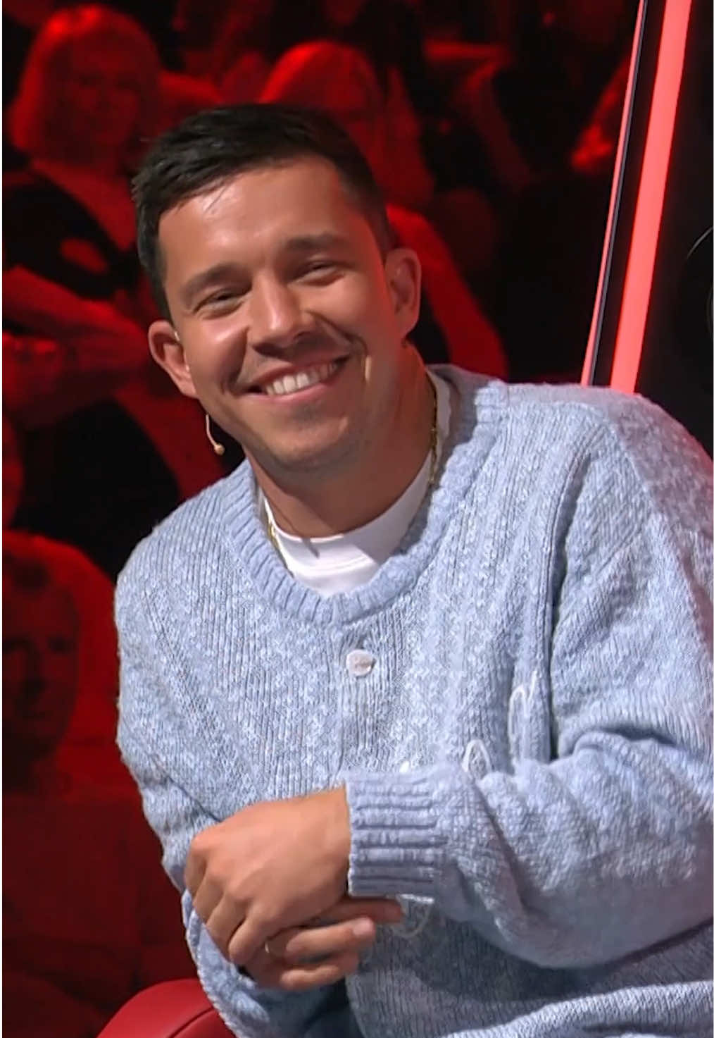 Oh doch Nico, das schafft es ganz sicher in die Sendung.😂😂 #TVOG „The Voice of Germany“ - immer donnerstags, 20:15 Uhr auf ProSieben und freitags, 20:15 Uhr in SAT.1 und jederzeit kostenlos streamen auf Joyn!⁣⁣⁣⁣