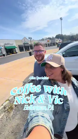 coffee with Nick & Vic part 5: allies specialties in Hellertown, PA ☕️🎃 #coffee #lehighvalley #pennsylvania #coffeeshop #coffeewithnickandvic @Nick Bono @alliesspecialties 