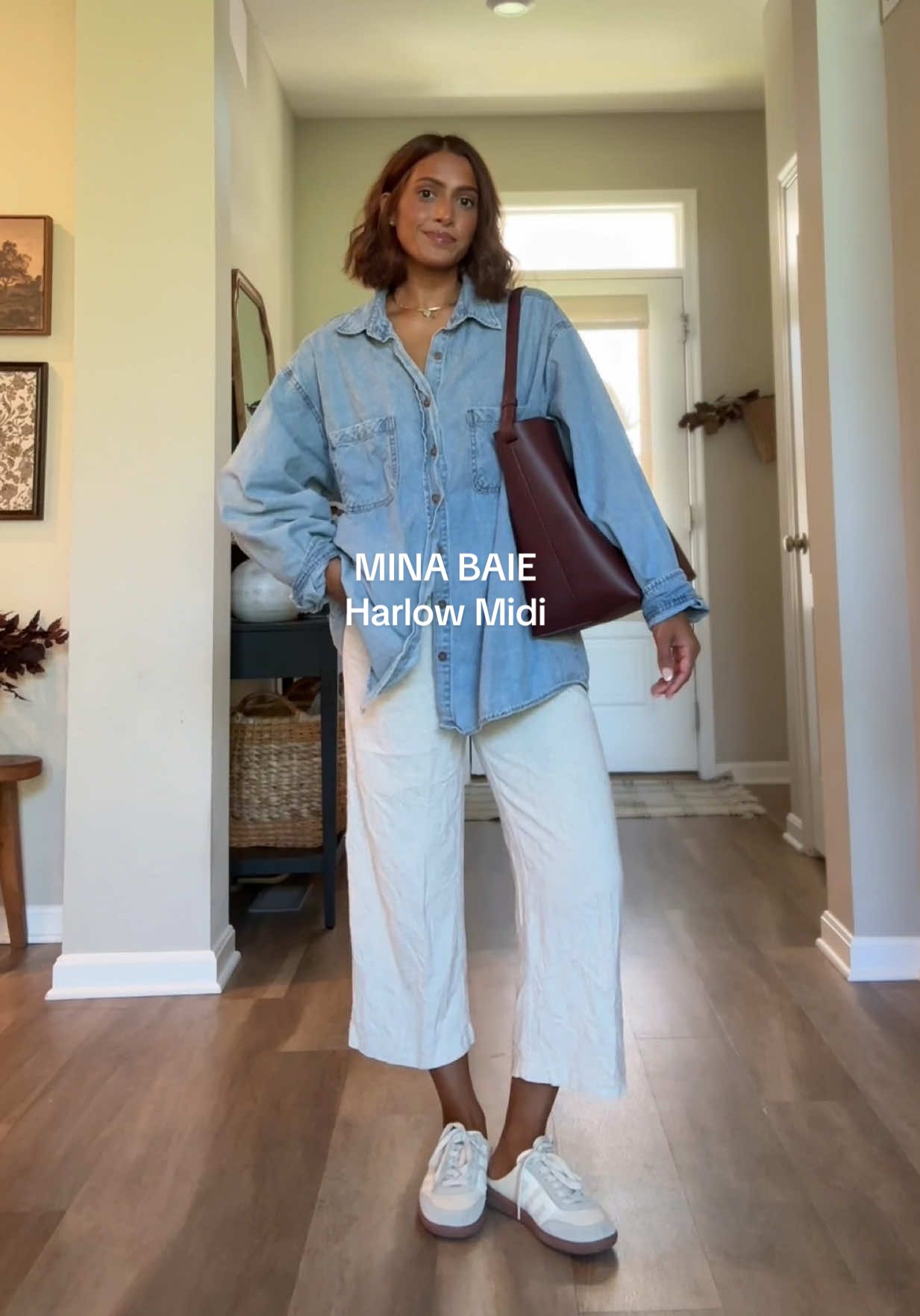 @MINA BAIE really had me at Bordeaux. The Harlow Midi is a dream! #gifted #diaperbag #momessentials  