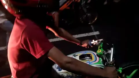 Barbara vs jrc in start #sapoeangin #barbaraspeed #herexjatim1200m #herex #2017 