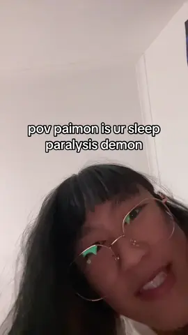 paimon is ur sleep paralysis demon what are u doing  #genshinimpactmemes #GenshinImpact #paimon #sleepparalysisdemon #paimonemergencyfood 