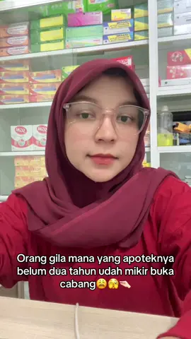 Tidak lain tidak bukan, pikiranku selalu bisnis 🫣🤣🙏 #fyp #apoteker #