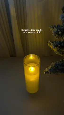 “Flameless LED candle para sa Undas 🕯️ perfect na alay para sa mga mahal sa buhay 💛 battery operated, safe at long-lasting — walang usok.🤍 #LEDcandle #FlamelessCandle #KandilaSaUndas #Undas2025 