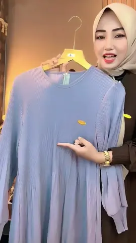 Gamis Plisket Premium Polos Untuk Wanita Muslim #gamis #gamiskekinian #premium #foryou #trending 