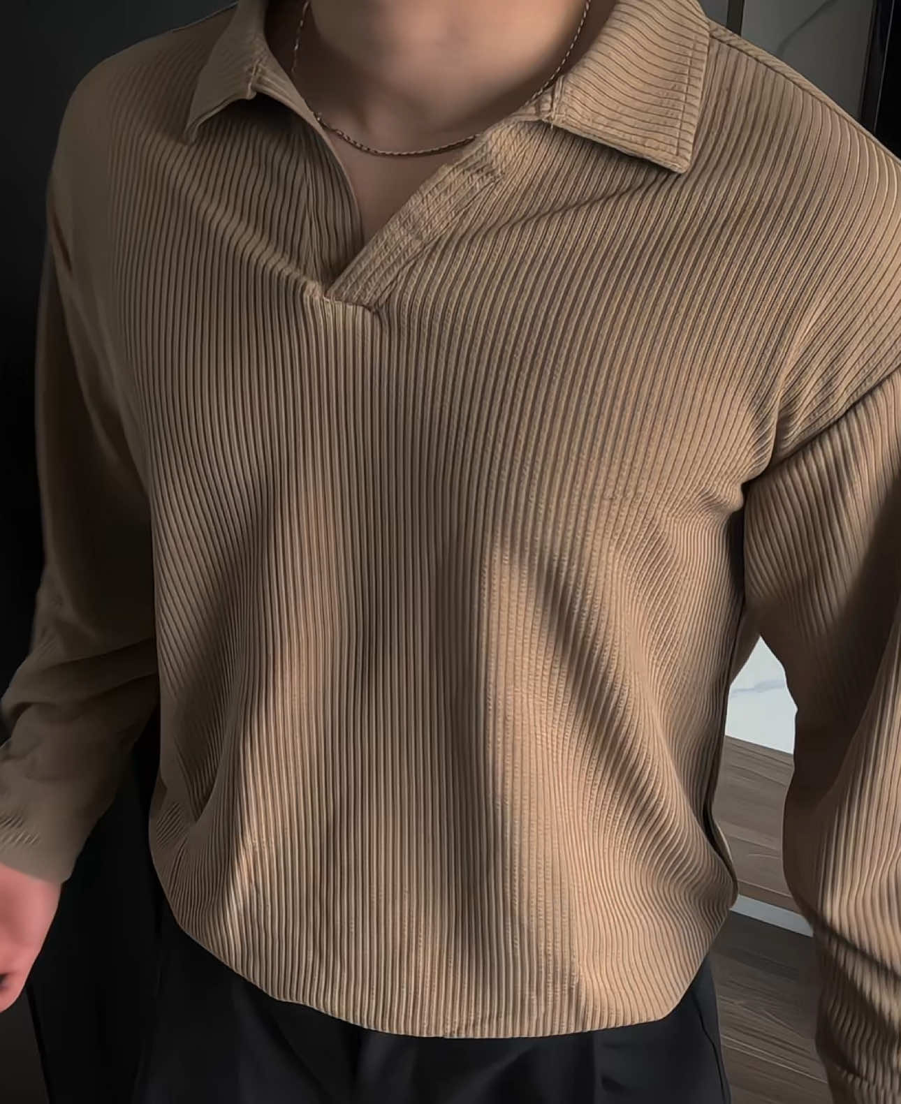 Áo thun tăm cổ V trụ DAVUBA #realmen68 #realmenbyHoàng #cleanfit 