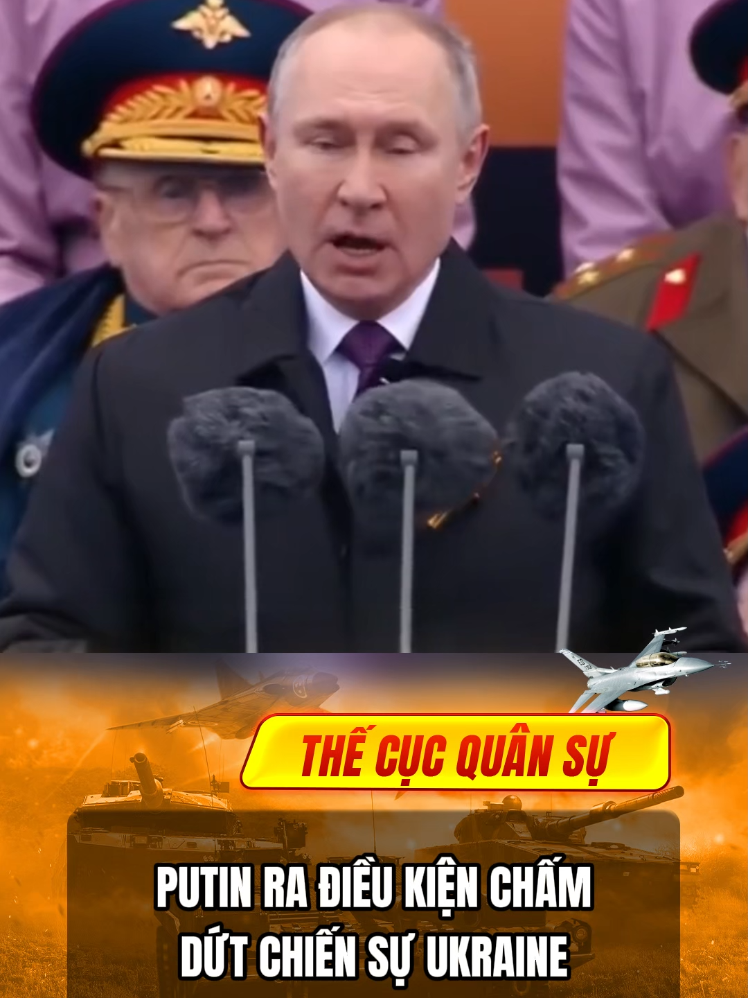 PUTIN RA ĐIỀU KIỆN CHẤM DỨT CHIẾN SỰ UKRAINE#thecucquansu #quansu #putin #zelensky #xuhuong