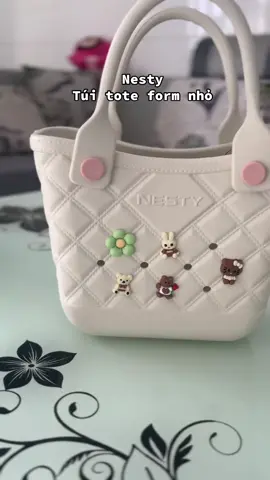 Tặng charm xinh xỉu #tuinesty #tuinu #nesty #mebimsua #review 