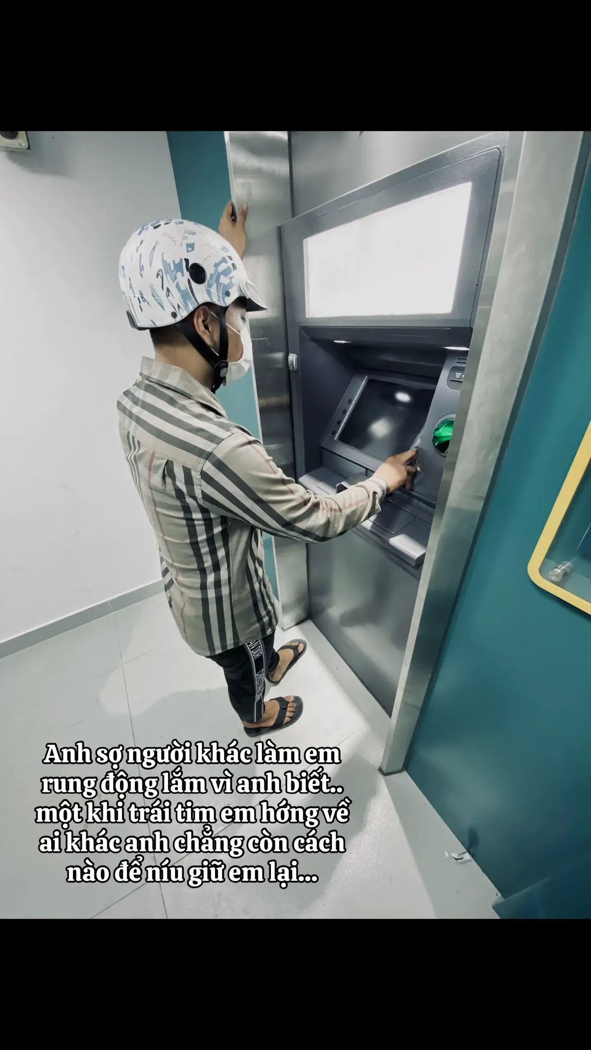 Anh sợ người khác làm em rung động lắm vì anh biết.. một khi trái tim em hớng về ai khác anh chẳng còn cách nào để níu giữ em nữa..