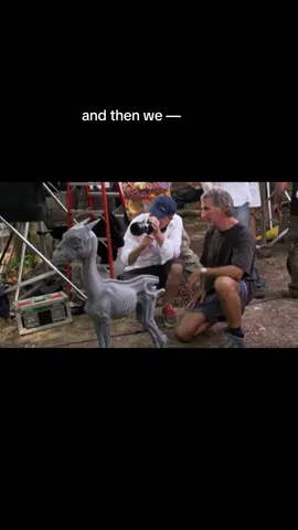 need one of those cute little thestral models tbh #harrypotter #orderofthephoenix #thestrals #behindthescenes