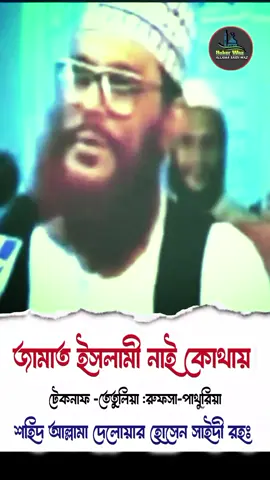 #জামাত ইসলামী নিয়ে গুরুত্বপূর্ণ কথা #আল্লামা_দেলোয়ার_হোসেন_সাঈদী #foryou #tiktok #viraltiktok 
