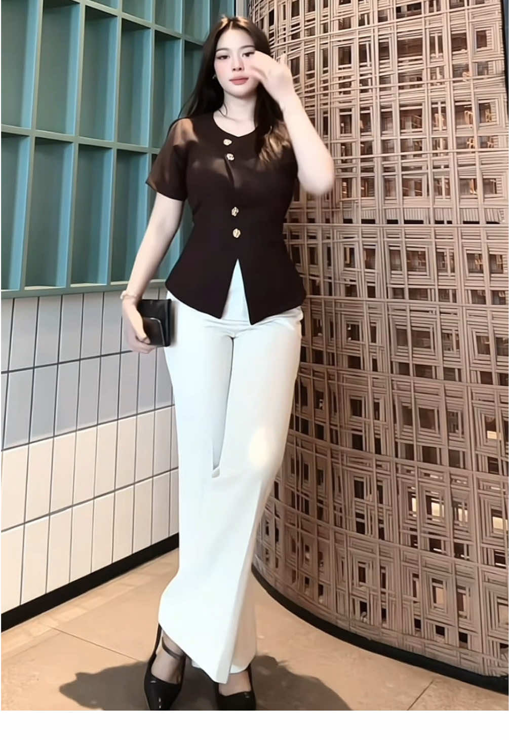 Atasan nya cantik banget🫶🏻 #atasanwanita #fypgakni 