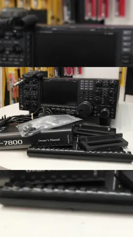 🎙️ When only the absolute best will do — the Icom IC-7800 isn’t just a transceiver, it’s a statement. 🚀 #Icom #IC7800 #AmateurRadio #HamRadio #HFTransceiver