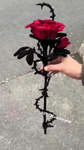 #xuhuong Hoa Hồng Halloween #phandmade #kemnhunghcm #DIY #halloween 