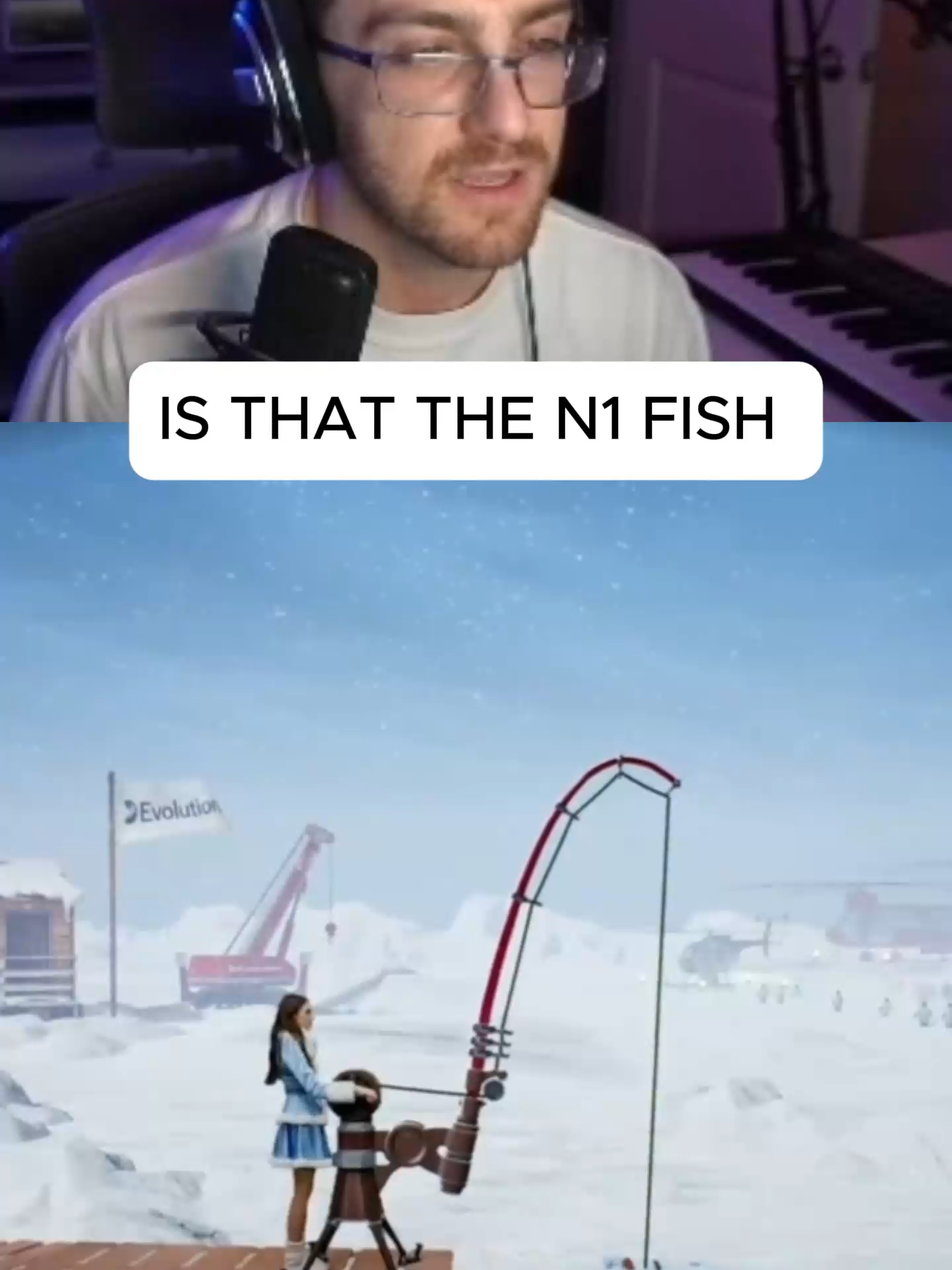 bro caughting N1 FISH let him cook #FISHING #VIRAL #ice #streaming