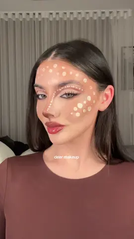 deer makeup  Products used: @garnieraunz vitamin c brightening serum @La Roche-Posay Hyalu B5 Eye Serum @CeraVe moisturising lotion @Maybelline NY lifter stix @Armani beauty luminous silk concealer  @NYX Professional Makeup ultimate eyeshadow in shade warm neutrals  @L’Oréal Paris panorama mascara @YSL Beauty yeshadow palette @Lancôme idole liner @Kérastase absolute glaze drops ad #makeup #halloween #halloweenmakeup  