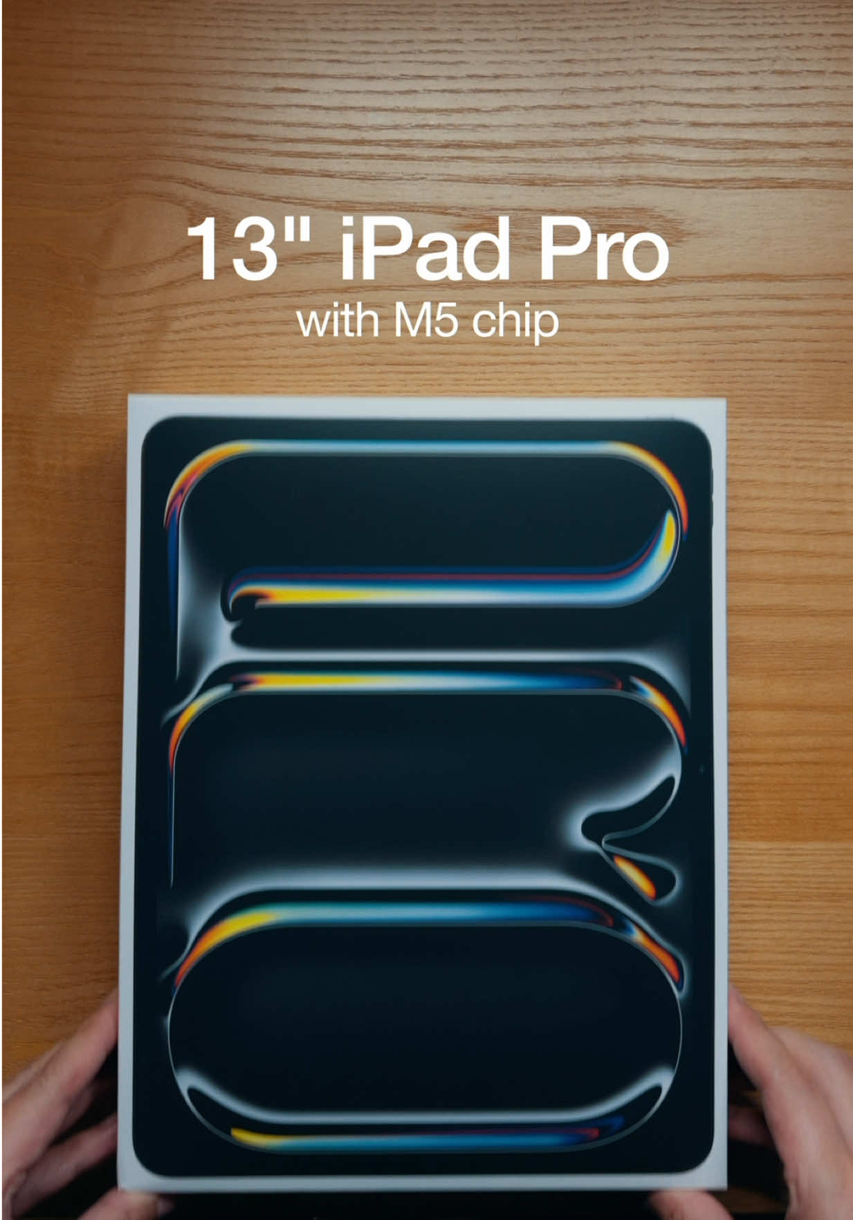 Unboxing 13” iPad Pro with M5 chip. Nano-texture display glass. Real time AI processing speed test. Shot on iPhone 17 Pro Max. 