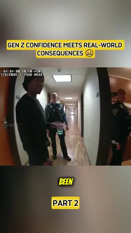 Gen Z Learns Fast That Sarcasm Doesn’t Work on Police #Bodycam #Cops #Foryou #Police 
