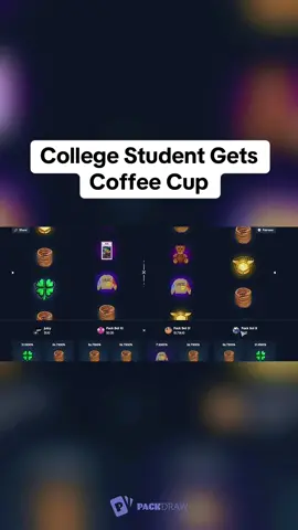 College Student Gets Coffee Cup
