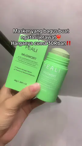 Udah murah bagus lagi😭😭 #fealimaskerkomedo #fealimugwortclaystick #fealimugwort #feali #maskerwajah 
