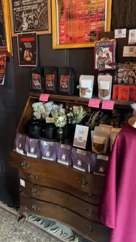 Another Marietta Halloween stop! Except this one is year round! ☕️👻 #coffee #halloween #marietta #spooky #coffeeshop 