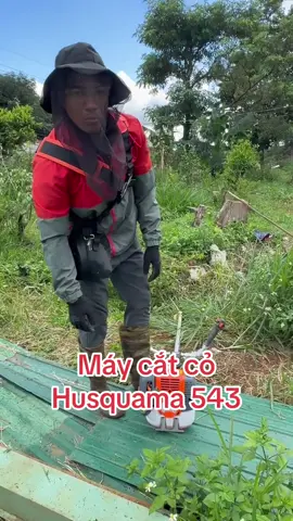 Máy cắt cỏ   Husquama 543 #catco #maycatco #mayphatco #husquama 
