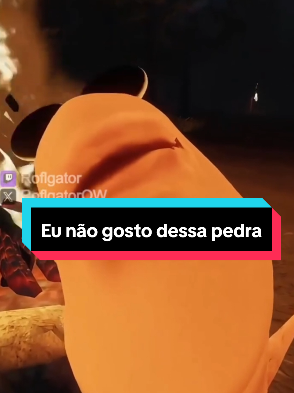 Eu não gosto dessa pedra #meme #Anime #animação 