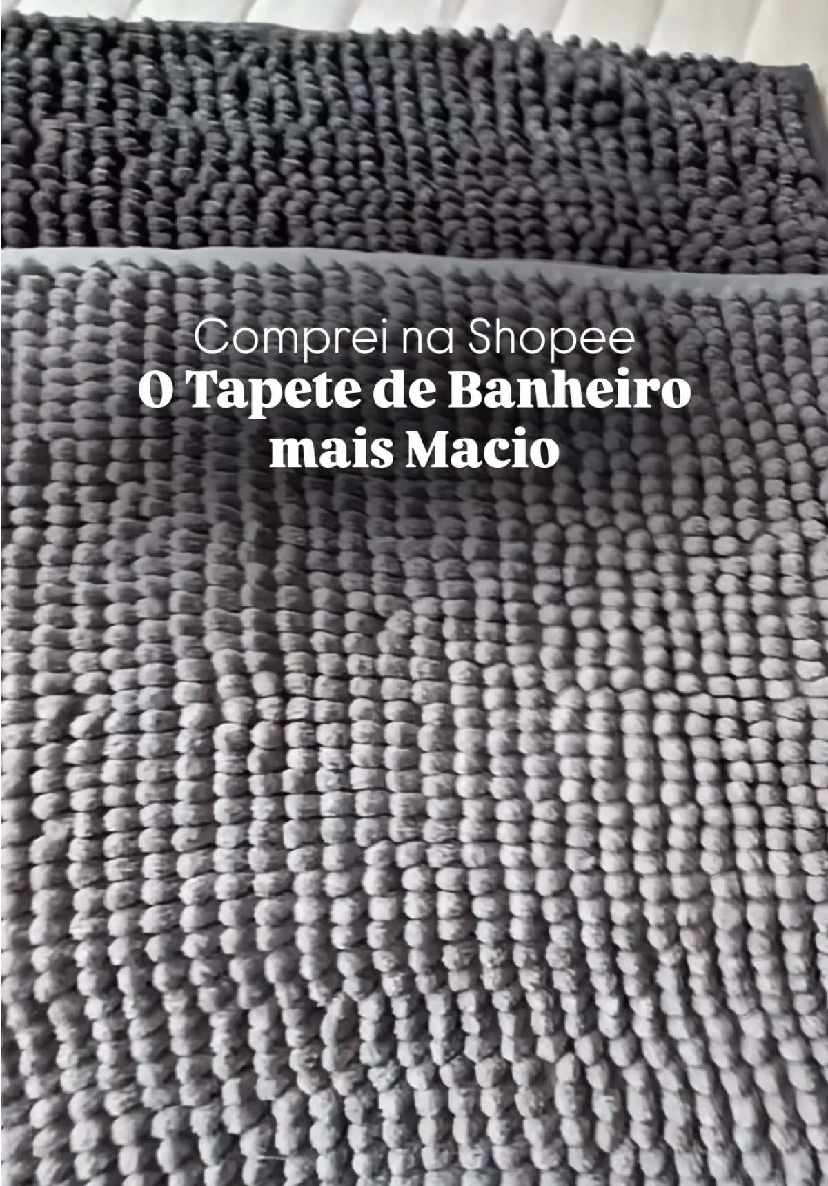 🛁 Pise no conforto todos os dias! Adquira o Tapete de Banheiro Bolinha Super Macio e deixe seu banheiro mais aconchegante. ✨ #shopee #comprasnashopee #comprasonline #tapete #tapetebolinha 