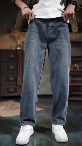 #jeans #fit #jeanshighwaist Details determine quality, high-quality straight jeans#cool #outfit 