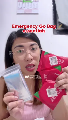 Mas mabuti na handa tayo #emergencygobag #gobagessentials #beready #mhamaijiezfinds #loveandlifewithaandj 