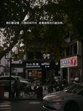 我们都没错，只是时间不对，故事结局也只能这样。 #文案 #感情 #痘印 #fypシ゚ #caption 