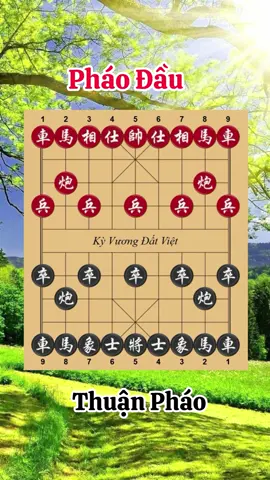 Cờ Tướng: Tuyệt Chiêu Khai Cuộc ( Thuận Pháo vs Pháo Đầu ) #cotuong #cờthế #cờtàn #chinesechess #xiangqi 