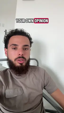 Care about the opinion of the person you want to be not other peoples opinions and who they want you to be when you question what someone would think of you question what you would think instead #fyp #mindsetmotivation #subconsciousmind #spirituality #selfbelief 