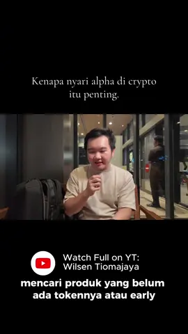 Kenapa nyari alpha di crypto itu penting? #kripto #kriptoindonesia 