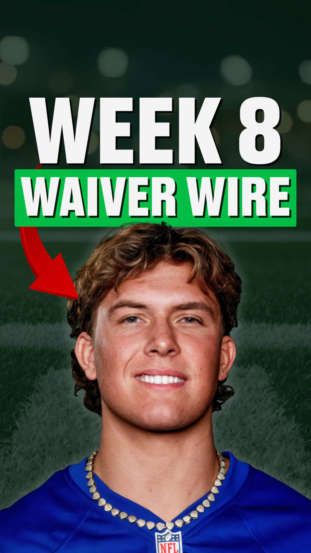 6 HIGHEST Priority Waiver Wire Adds for Week 8 🔥🏈 #fyp #fantasyfootball #fantasyfootballfellas #fantasyfootballadvice #fantasyfootballtips 