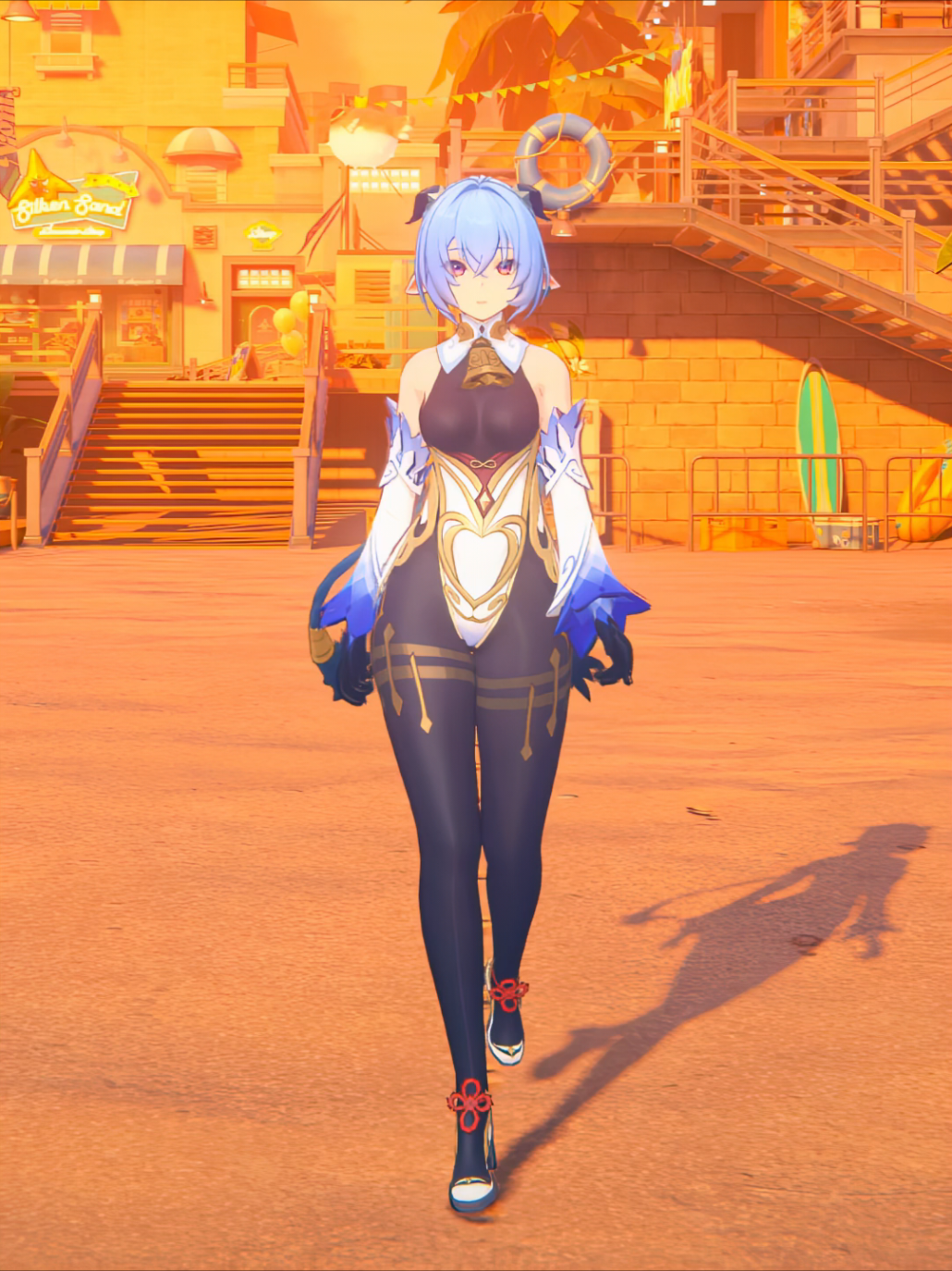Lucia in Ganyu's outfit #luciaelowen #zenlesszonezero #zenlesszonezeroedit #zenlesszonezerolucia #zenlesszonezeroluciaelowen