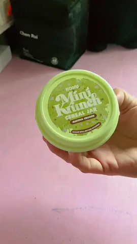 KONU MINI KRUNCH Solo Cups 60g #matcha #konu #konukrunch #minikrunch #cerealjar 