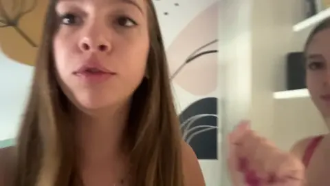 NOSSA IRMÃ VEIO DE SURPRESA DE SÃO PAULO#marianacaliano🤍 #sofiacaliano🤍 #irmascaliano🤍